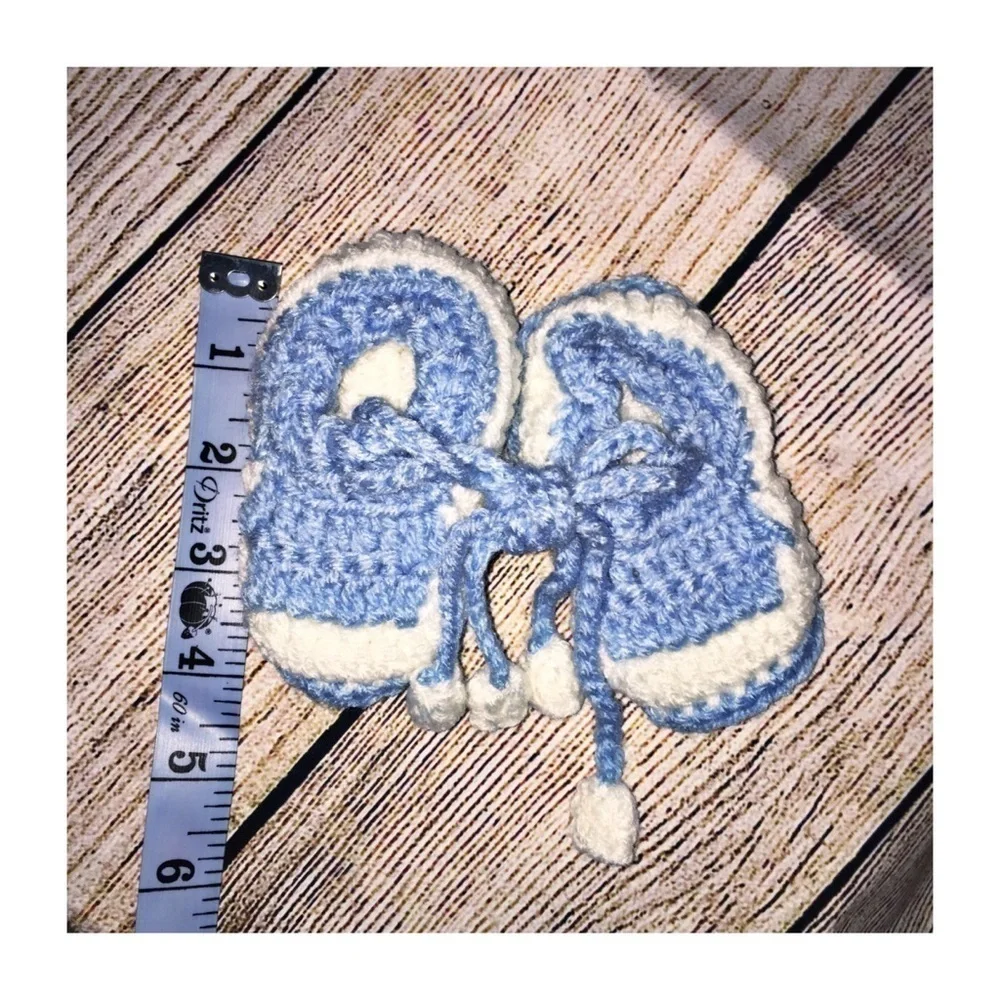 Homemade Infant Booties Size Size 6-12 Months